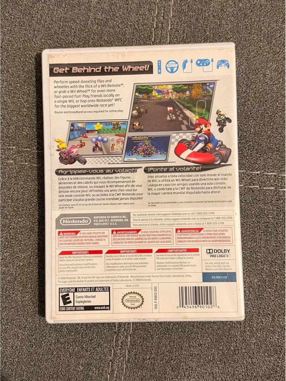 Mario Kart Wii for Nintendo Wii